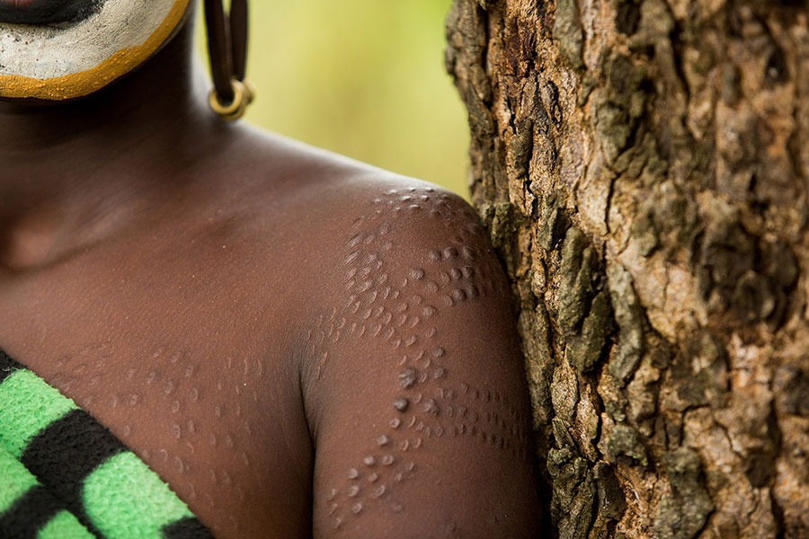 Suri Scarification | ORYX Photo Tours